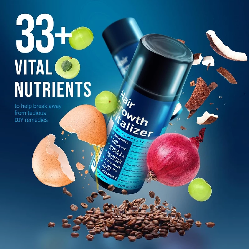 USTRAA Hair Growth Vitalizer Clinically Tested Hair Oil, 100 ml-2.webp